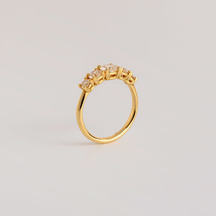 Classic Diamonds Ring (5 Stones)
