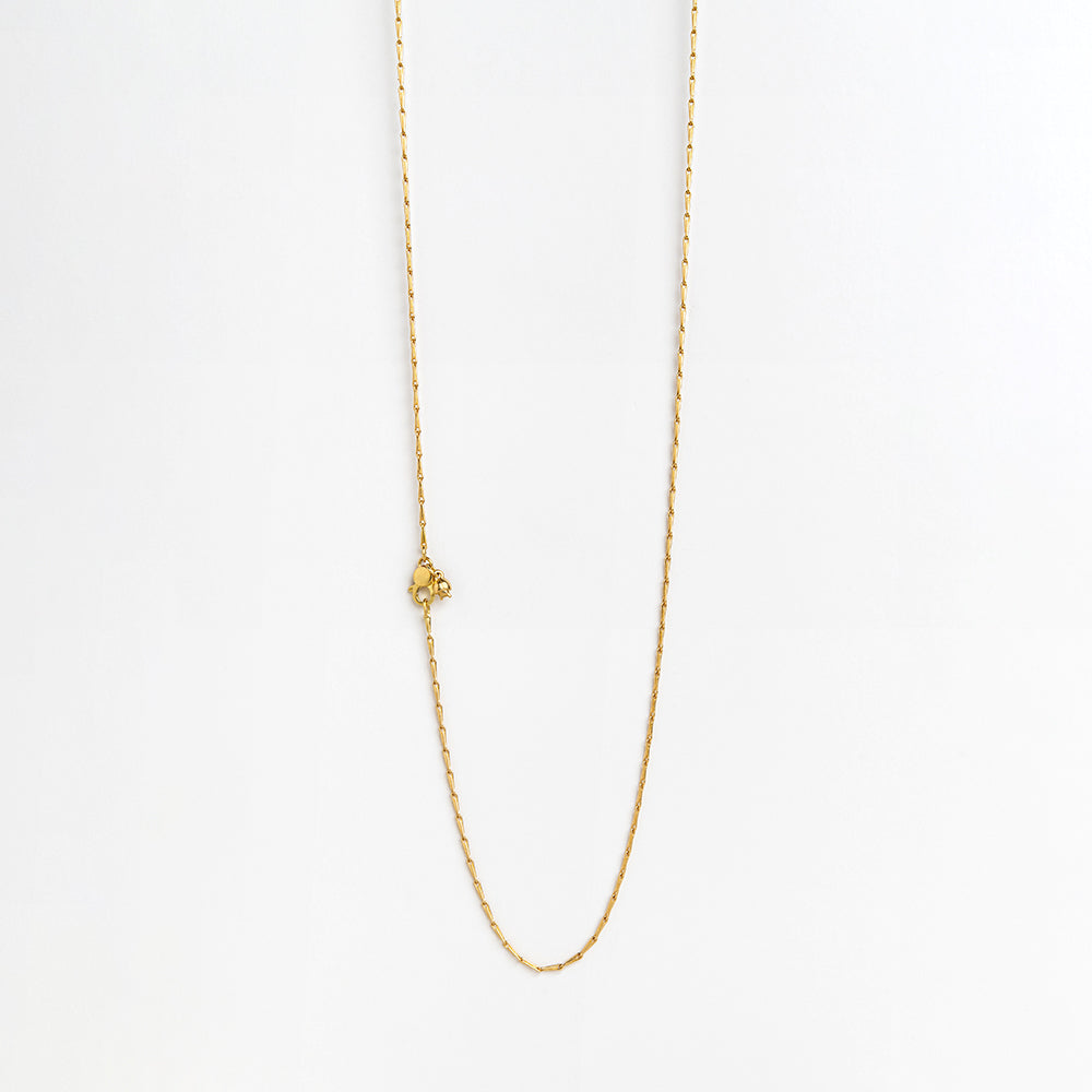 Pine needle chain (18K gold)