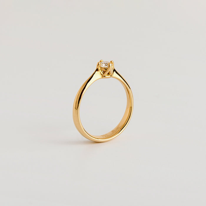 Diamond Solitaire Ring (0.25 CT)