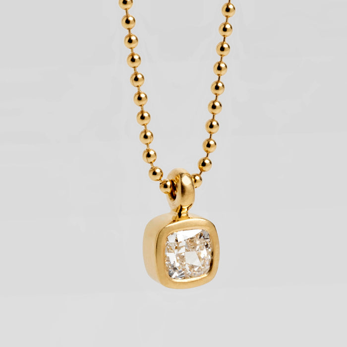 Diamond Suitcase Pendant (Square)