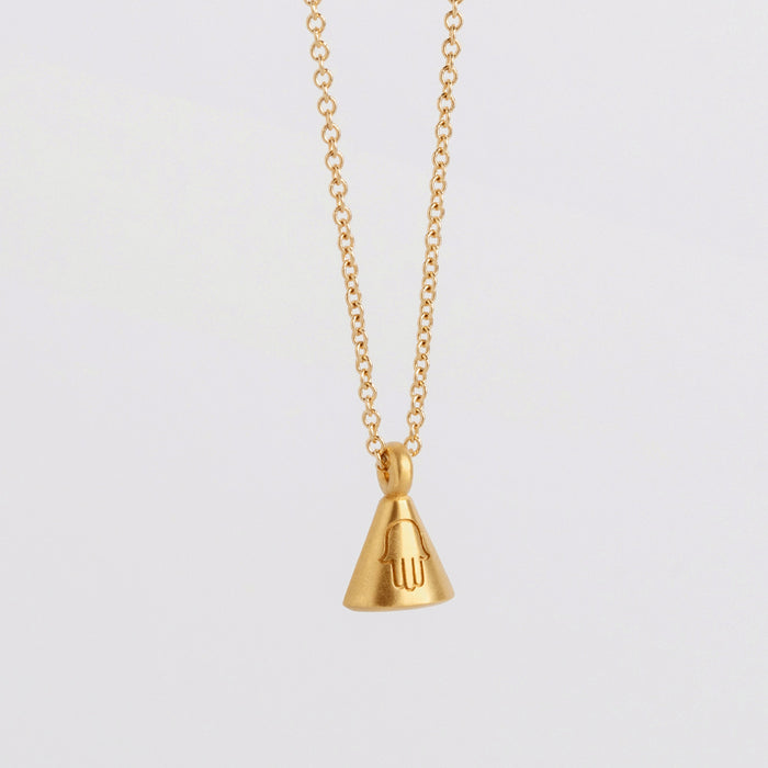 Hamsa Cone Pendant