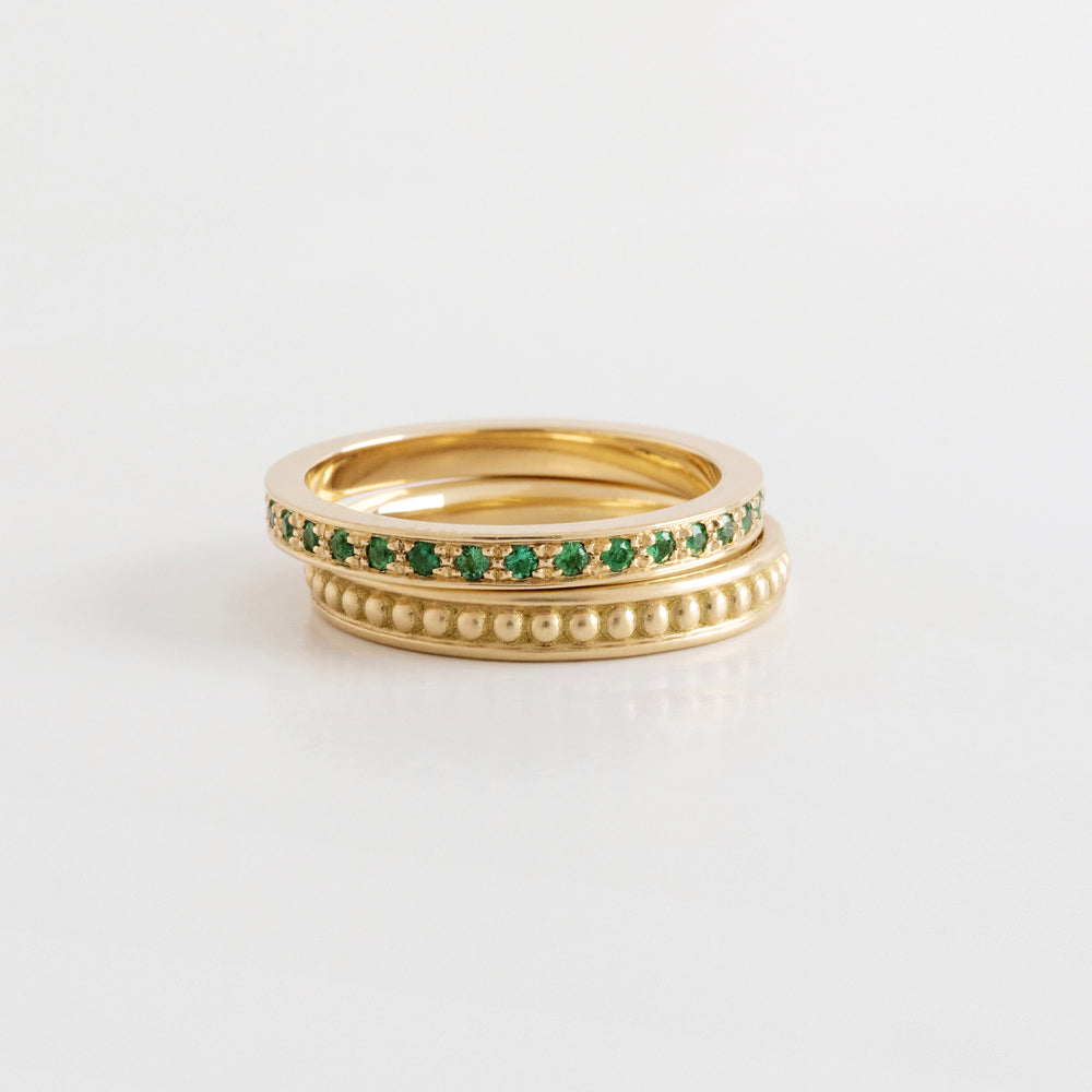 Roman Beaded Ring (Small)