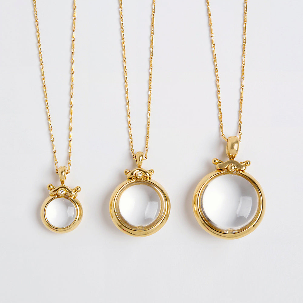 Clear Bubble Pendant (Large)