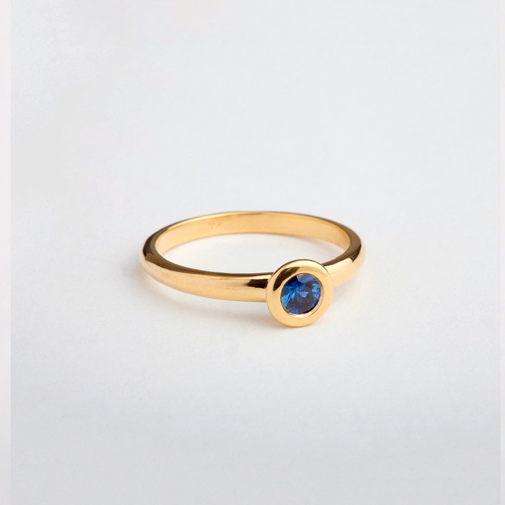 Sapphire Ring (Round)