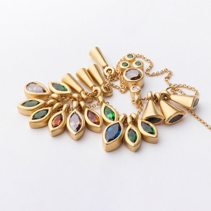 Red Feather Necklace