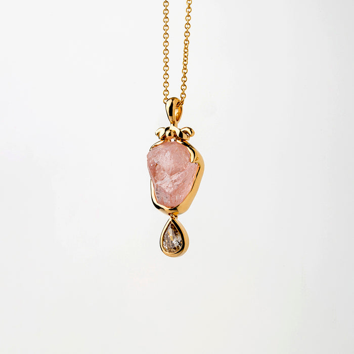 Pink Cloud pendant (Morganite)