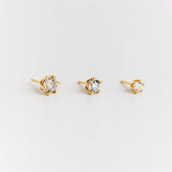 Prong Diamond Earrings (0.5 TCW)
