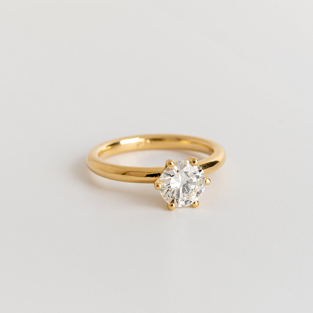 Diamond Prong Ring (1 CT)
