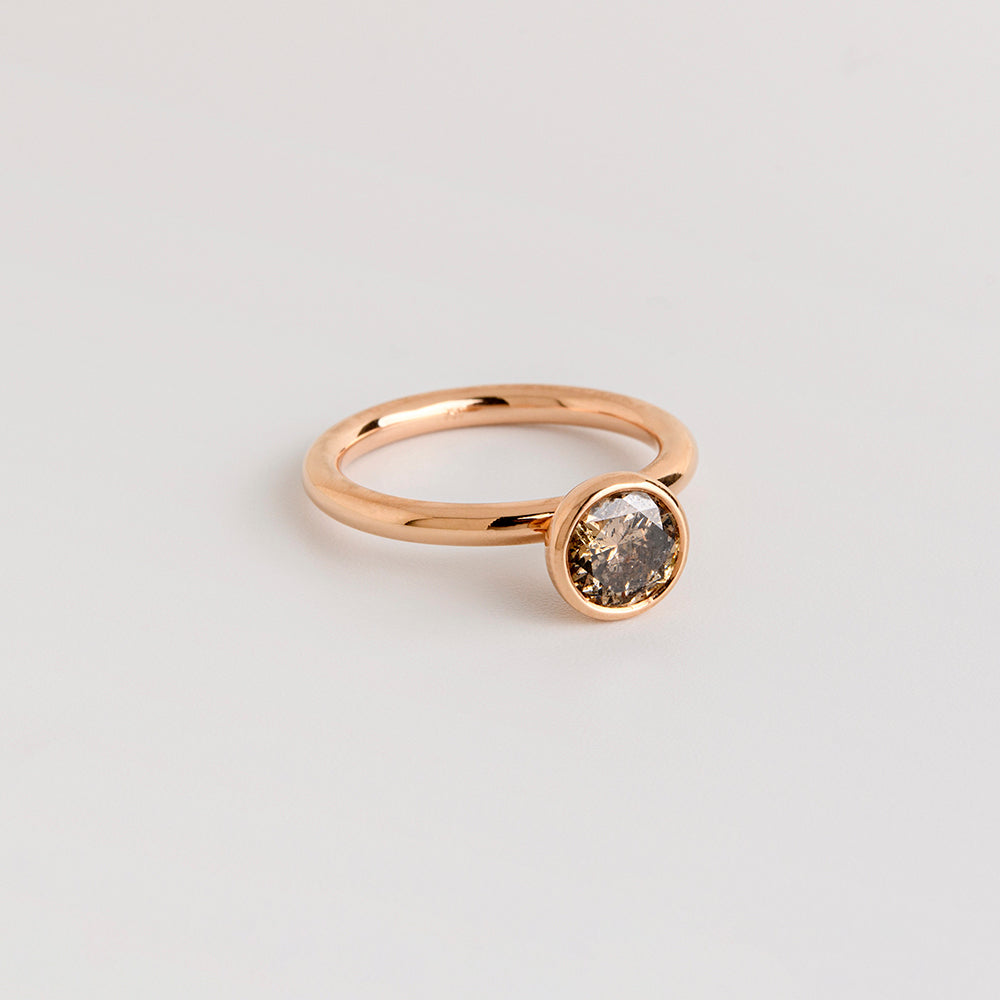 Brown Diamond Bouquet Ring (1 CT)