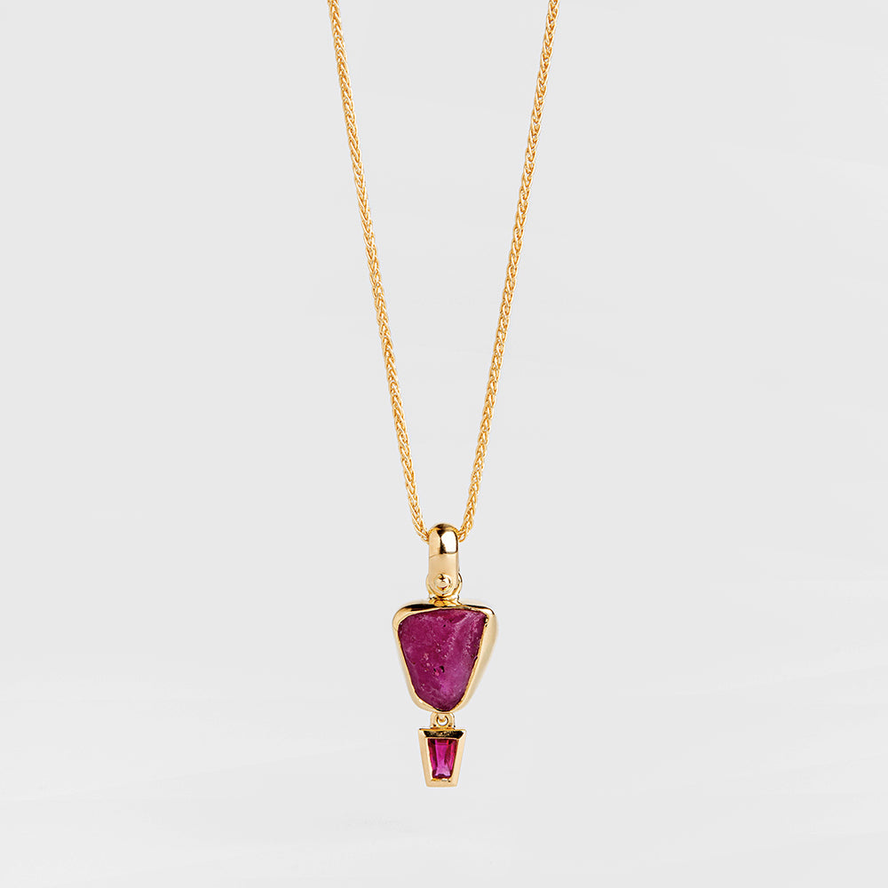 Red Rock Pendant (Ruby)