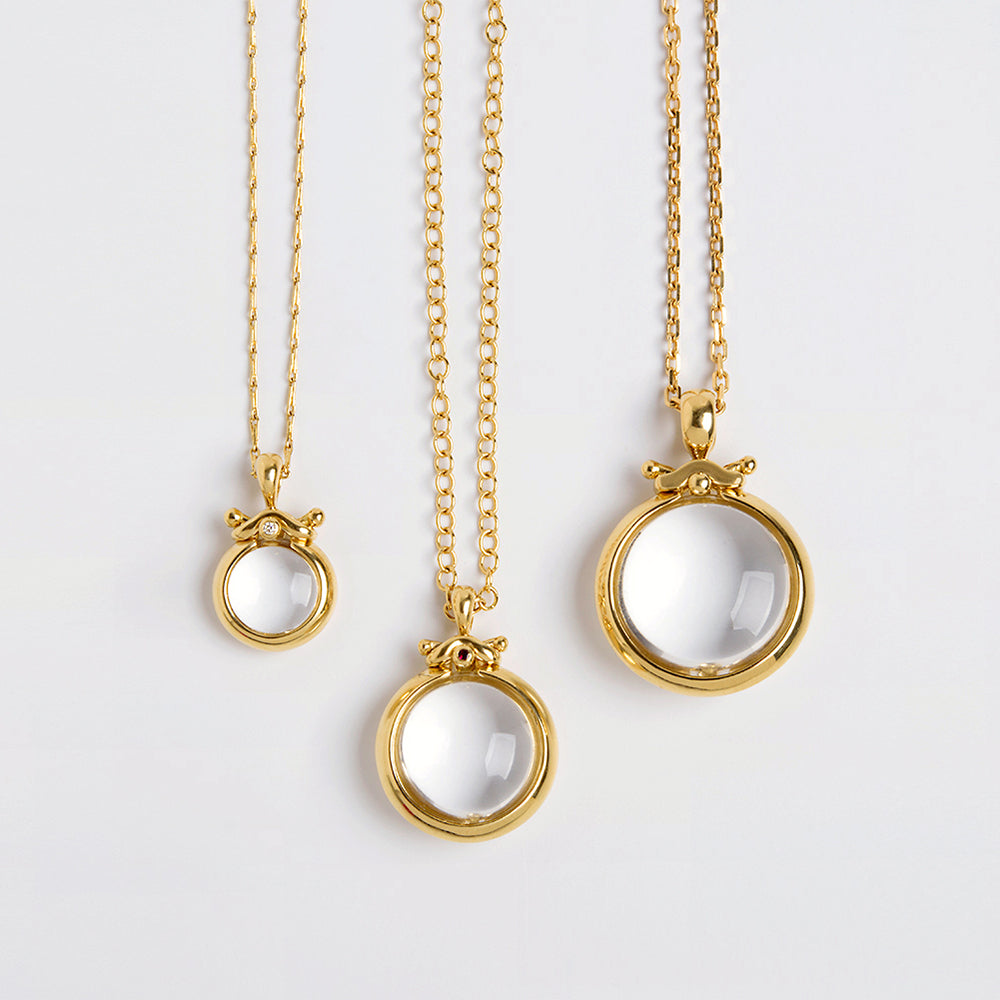 Clear Bubble Pendant (Small)