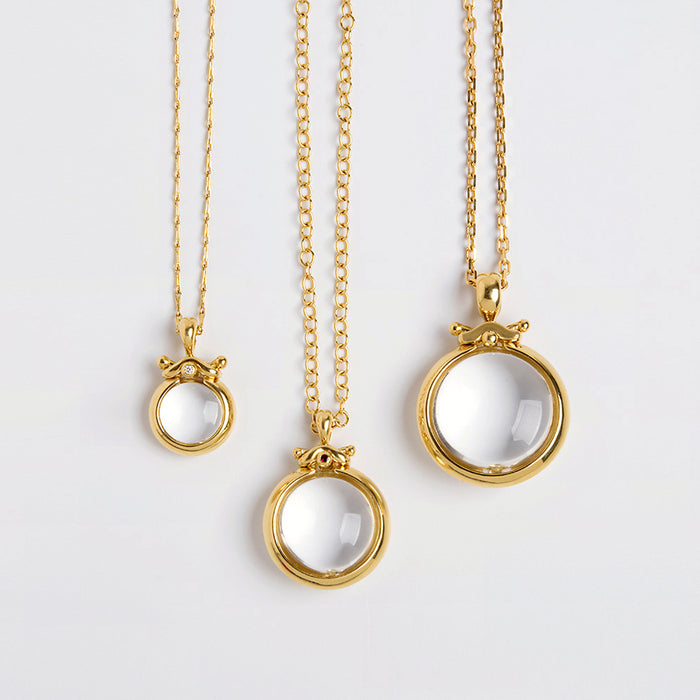 Clear Bubble Pendant (Small)