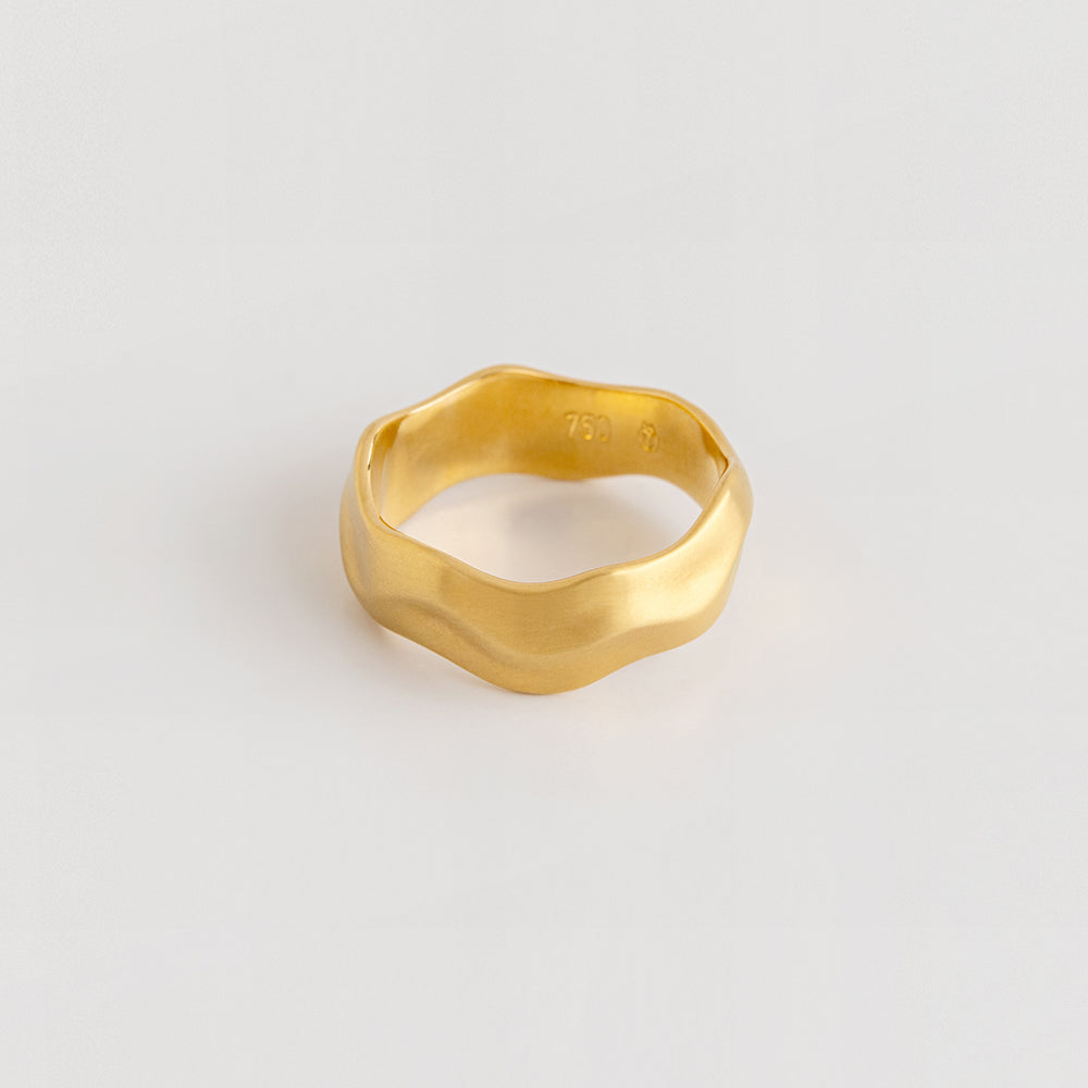 Wavy Ring (Wide)