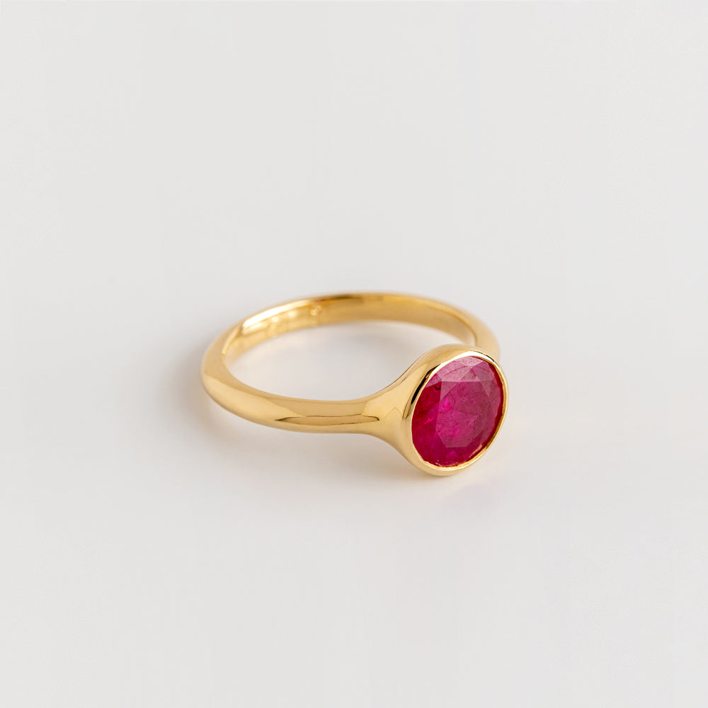 Ruby Ring (Large Round)