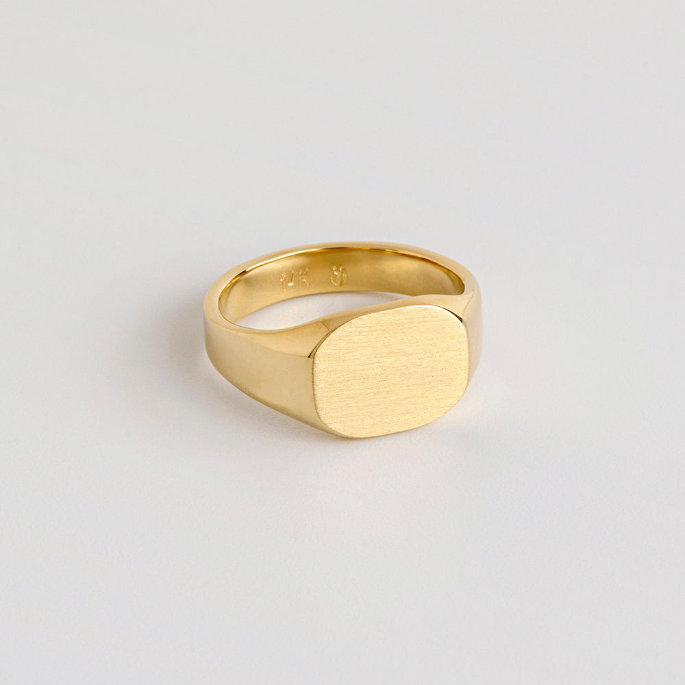 Signet Ring (Soft rectangle)