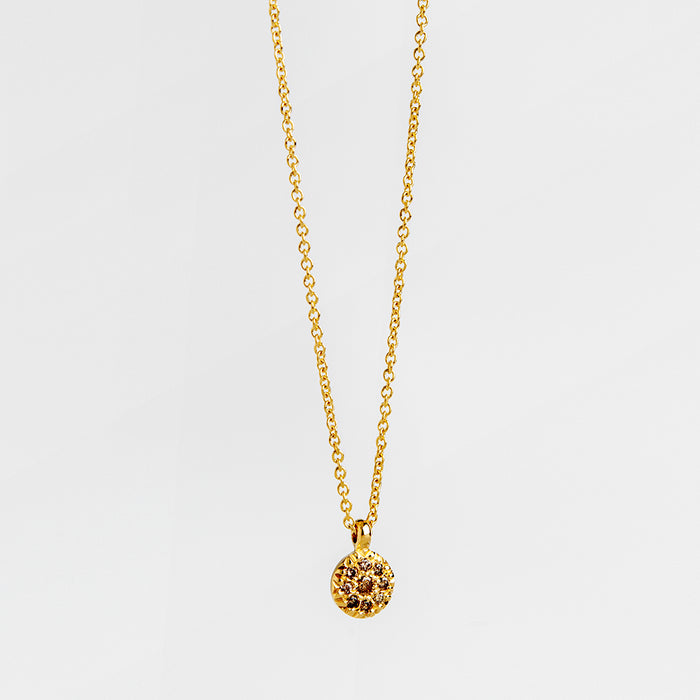 Champagne Diamonds Tika Pendant