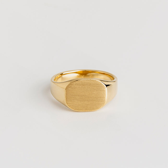 Signet Ring (Soft rectangle)