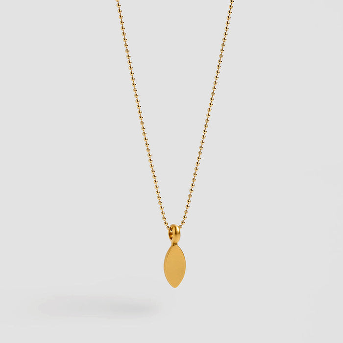 Marquise Slice Pendant