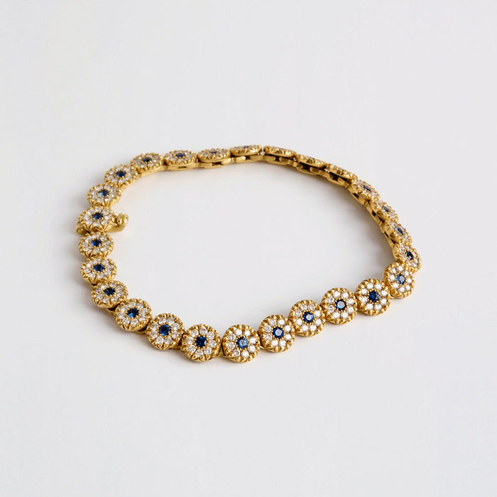 Sapphire & Diamonds Tika Bracelet