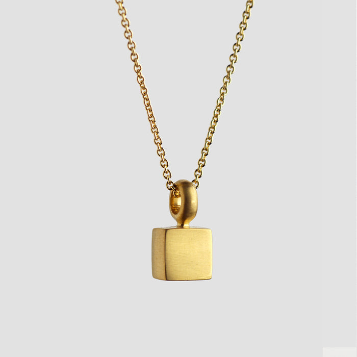 Cube Weight Pendant