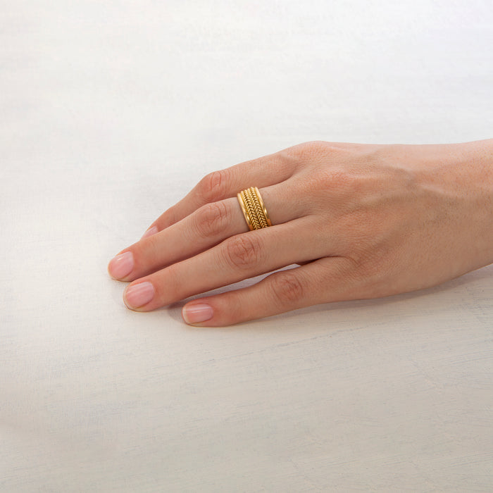 Braids Ring (2 Rows)