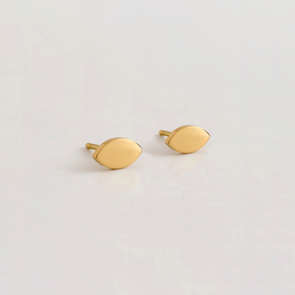 Gold Marquises Earrings