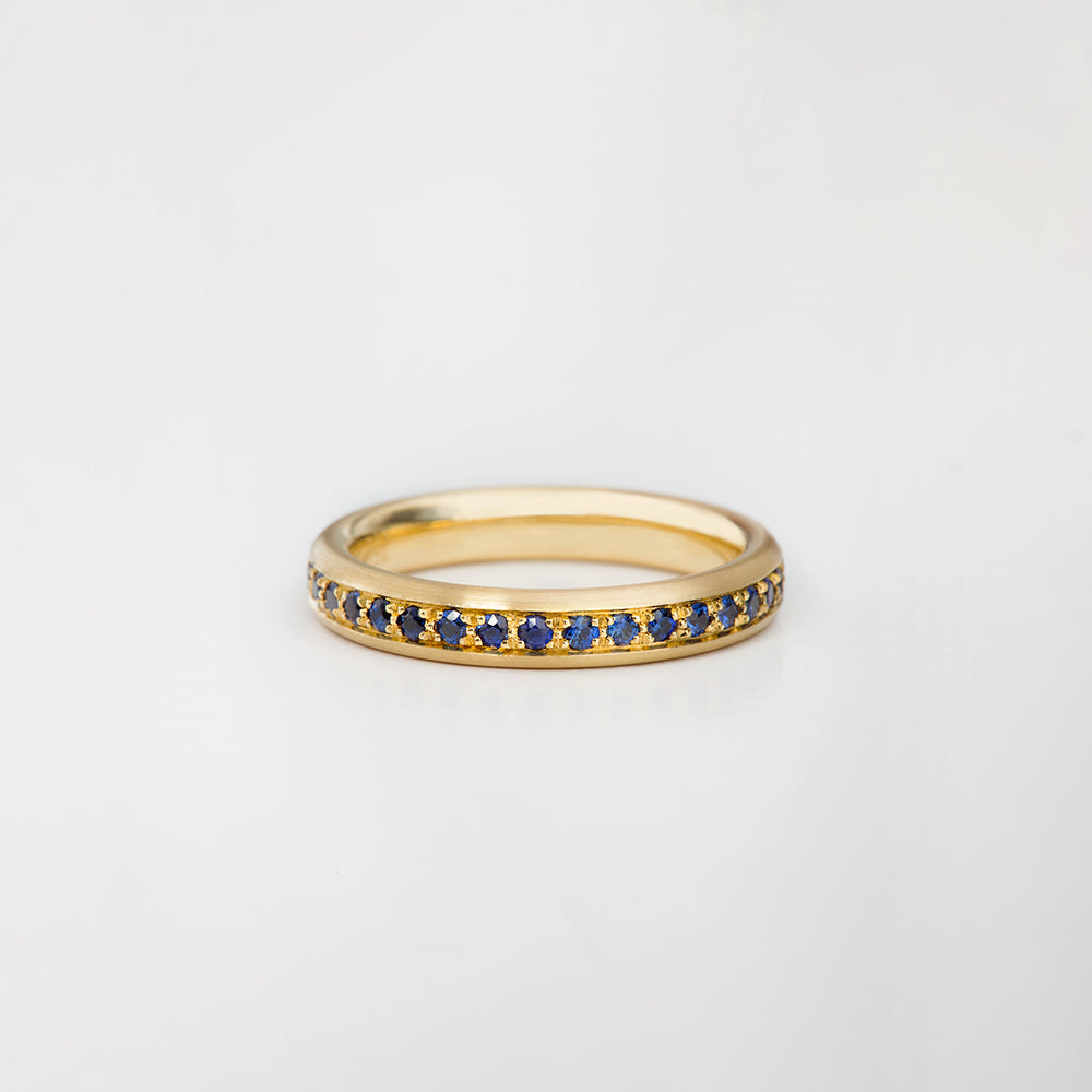 Eternity Sapphires Ring (Oval)